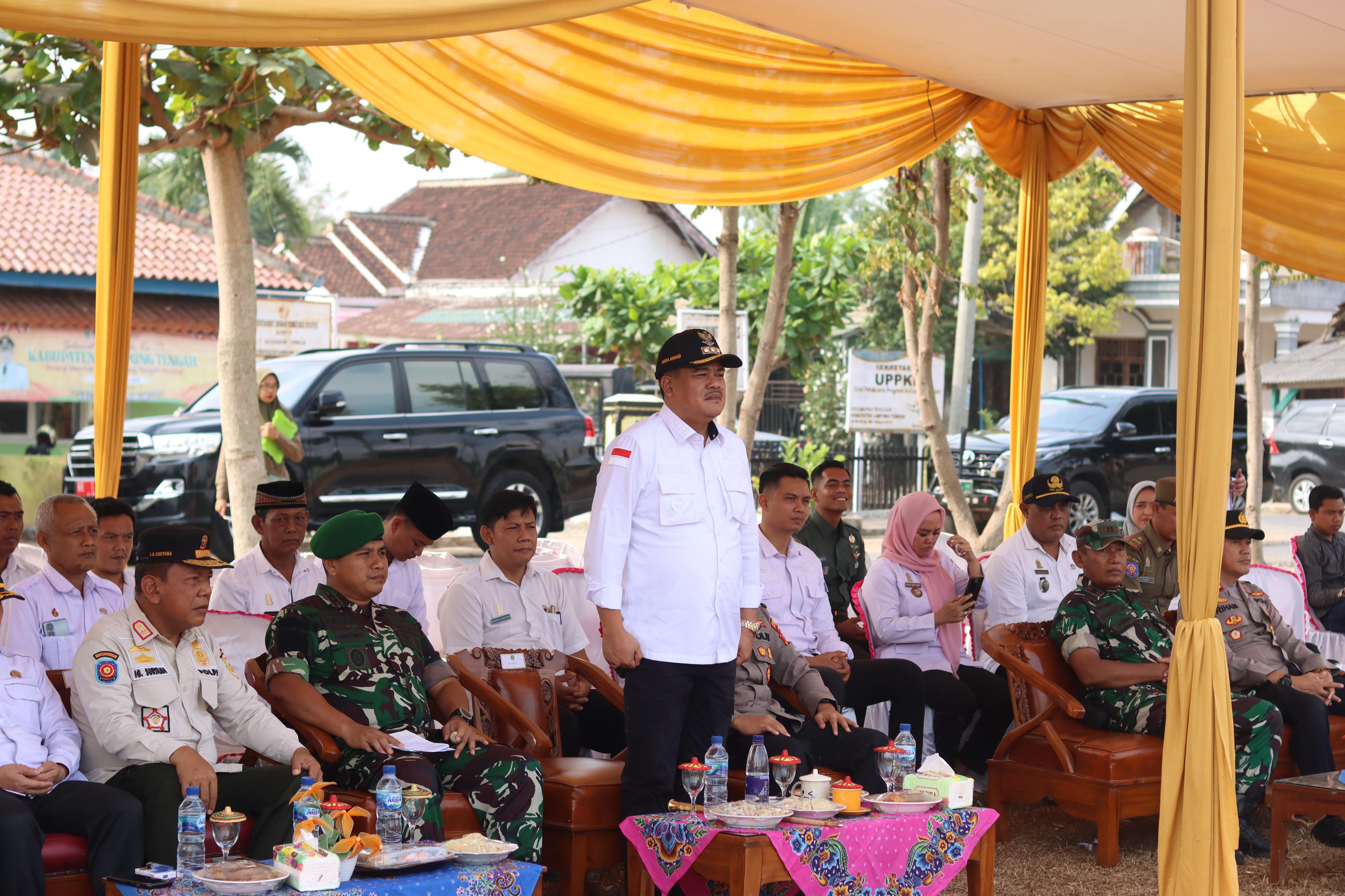 Bupati Musa Ahmad Hadir Pada Acara Peningkatan Kapasitas Anggota Sat Linmas Kampung/Kelurahan